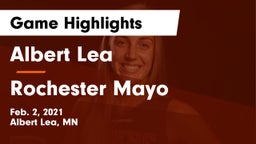 Albert Lea  vs Rochester Mayo  Game Highlights - Feb. 2, 2021