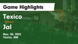 Texico  vs Jal  Game Highlights - Nov. 30, 2023