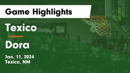Texico  vs Dora  Game Highlights - Jan. 11, 2024