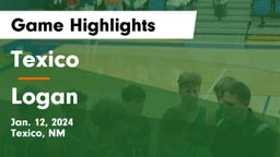 Texico  vs Logan  Game Highlights - Jan. 12, 2024