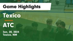Texico  vs ATC Game Highlights - Jan. 20, 2024