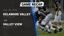 Recap: Delaware Valley  vs. Valley View  2016
