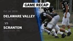 Recap: Delaware Valley  vs. Scranton  2016