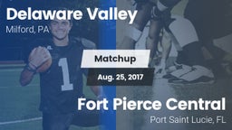 Matchup: Delaware Valley vs. Fort Pierce Central  2017