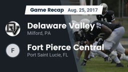Recap: Delaware Valley  vs. Fort Pierce Central  2017