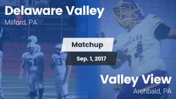 Matchup: Delaware Valley vs. Valley View  2017