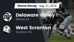 Recap: Delaware Valley  vs. West Scranton  2018