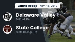Recap: Delaware Valley  vs. State College  2019
