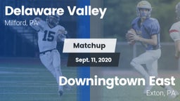 Matchup: Delaware Valley vs. Downingtown East  2020