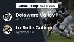 Recap: Delaware Valley  vs. La Salle College  2020