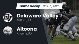 Recap: Delaware Valley  vs. Altoona  2020
