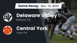 Recap: Delaware Valley  vs. Central York  2020