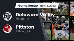 Recap: Delaware Valley  vs. Pittston  2022