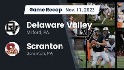 Recap: Delaware Valley  vs. Scranton  2022