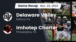Recap: Delaware Valley  vs. Imhotep Charter  2023