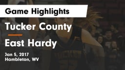 Tucker County  vs East Hardy Game Highlights - Jan 5, 2017