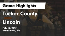 Tucker County  vs Lincoln  Game Highlights - Feb 12, 2017