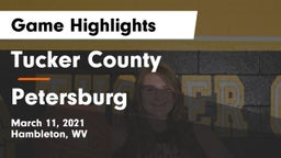 Tucker County  vs Petersburg  Game Highlights - March 11, 2021