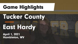 Tucker County  vs East Hardy Game Highlights - April 1, 2021