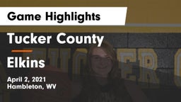 Tucker County  vs Elkins  Game Highlights - April 2, 2021