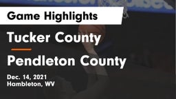Tucker County  vs Pendleton County  Game Highlights - Dec. 14, 2021