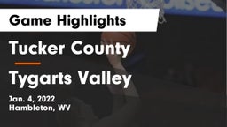 Tucker County  vs Tygarts Valley  Game Highlights - Jan. 4, 2022