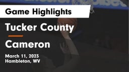 Tucker County  vs Cameron  Game Highlights - March 11, 2023