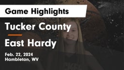 Tucker County  vs East Hardy  Game Highlights - Feb. 22, 2024