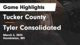Tucker County  vs Tyler Consolidated  Game Highlights - March 6, 2024