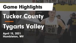 Tucker County  vs Tygarts Valley  Game Highlights - April 15, 2021