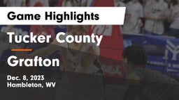 Tucker County  vs Grafton  Game Highlights - Dec. 8, 2023