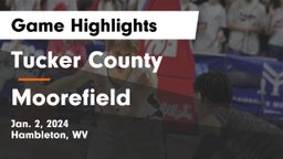 Tucker County  vs Moorefield  Game Highlights - Jan. 2, 2024