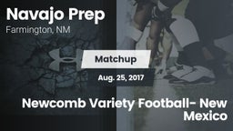 Matchup: Navajo Prep High vs. Newcomb  Variety Football- New Mexico 2017