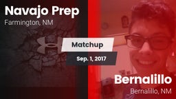 Matchup: Navajo Prep High vs. Bernalillo  2017