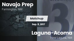 Matchup: Navajo Prep High vs. Laguna-Acoma  2017