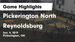 Pickerington North  vs Reynoldsburg Game Highlights - Jan. 4, 2019