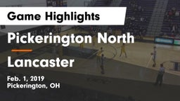 Pickerington North  vs Lancaster Game Highlights - Feb. 1, 2019