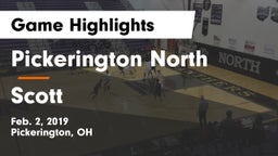 Pickerington North  vs Scott  Game Highlights - Feb. 2, 2019