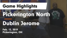 Pickerington North  vs Dublin Jerome  Game Highlights - Feb. 12, 2019