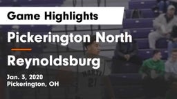 Pickerington North  vs Reynoldsburg  Game Highlights - Jan. 3, 2020