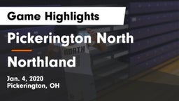 Pickerington North  vs Northland Game Highlights - Jan. 4, 2020