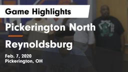 Pickerington North  vs Reynoldsburg  Game Highlights - Feb. 7, 2020