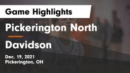 Pickerington North  vs Davidson  Game Highlights - Dec. 19, 2021