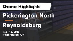 Pickerington North  vs Reynoldsburg  Game Highlights - Feb. 12, 2022