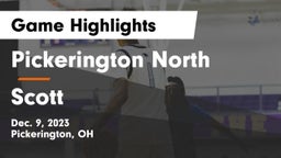 Pickerington North  vs Scott  Game Highlights - Dec. 9, 2023