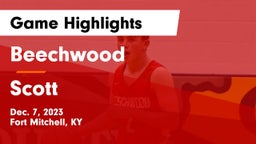 Beechwood  vs Scott  Game Highlights - Dec. 7, 2023