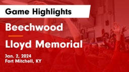 Beechwood  vs Lloyd Memorial  Game Highlights - Jan. 2, 2024
