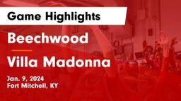 Beechwood  vs Villa Madonna  Game Highlights - Jan. 9, 2024
