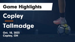 Copley  vs Tallmadge  Game Highlights - Oct. 10, 2023