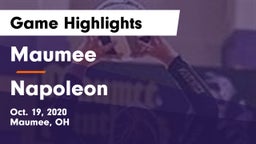 Maumee  vs Napoleon Game Highlights - Oct. 19, 2020